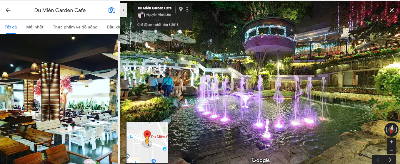 Dịch vụ Chụp ảnh 360 đăng, tạo tour trên Google Map